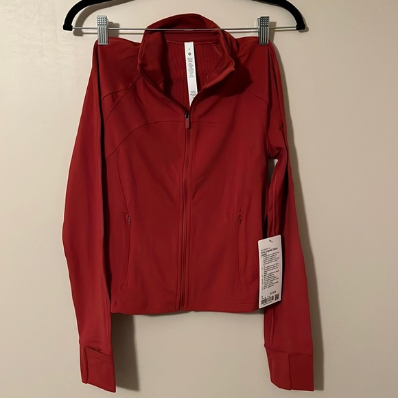 lululemon athletica Jackets & Blazers - Nulu cropped define jacket, color Cayenne/cynn rust like red